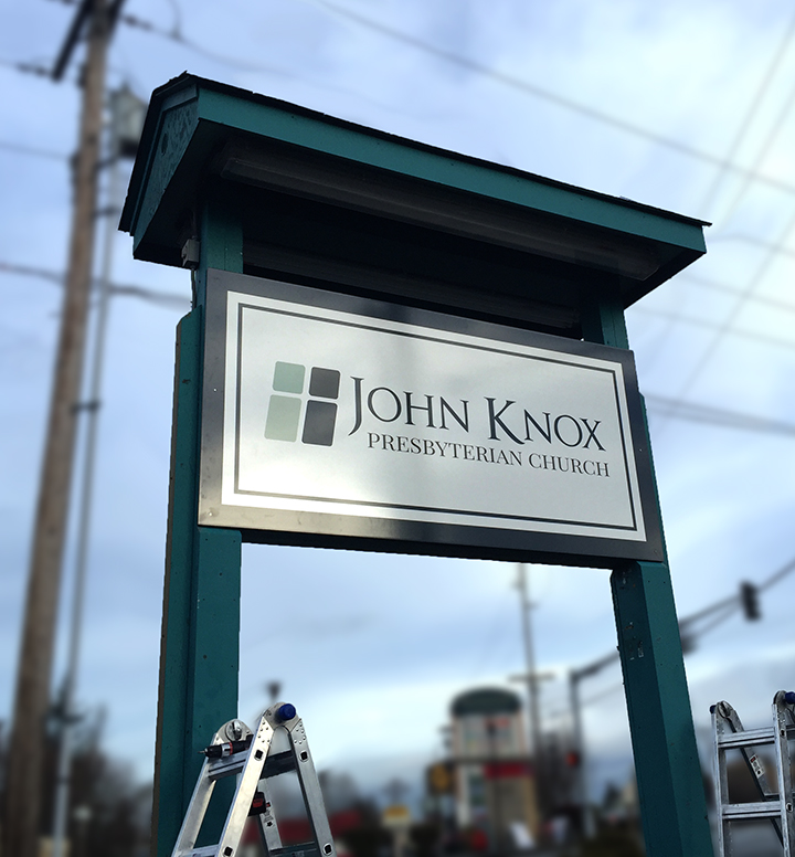 Freestanding sign