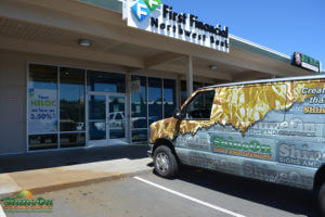 First Financial NW Window Graphics