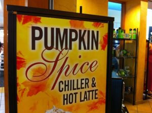 Pumpkin Business Sign